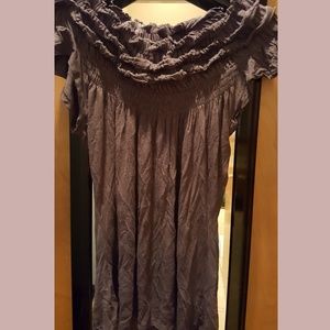 Anthropologie One September Purple Top